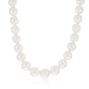 14-17mm White South Sea Graduated Strand with 9ct White Gold Clasp