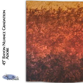 45" Rayon - Nuance Gradation - Adobe