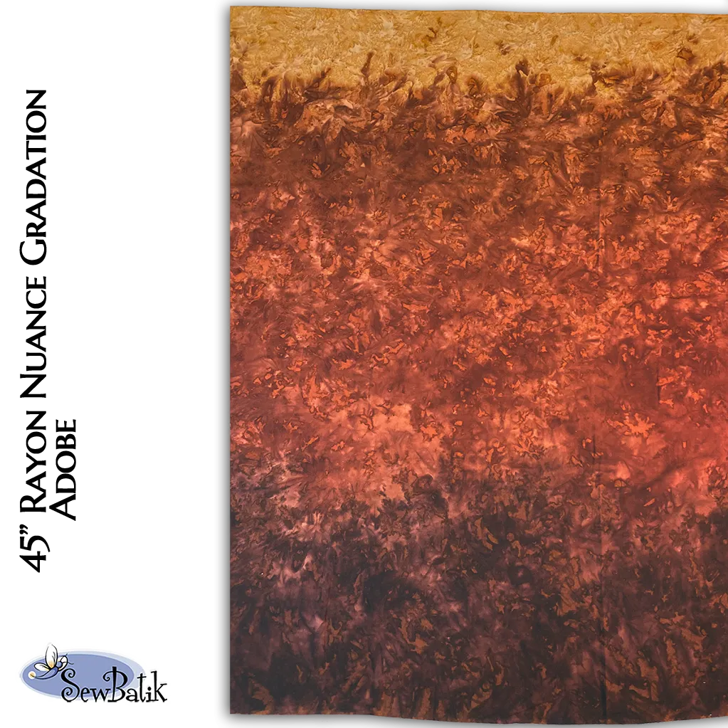 45" Rayon - Nuance Gradation - Adobe