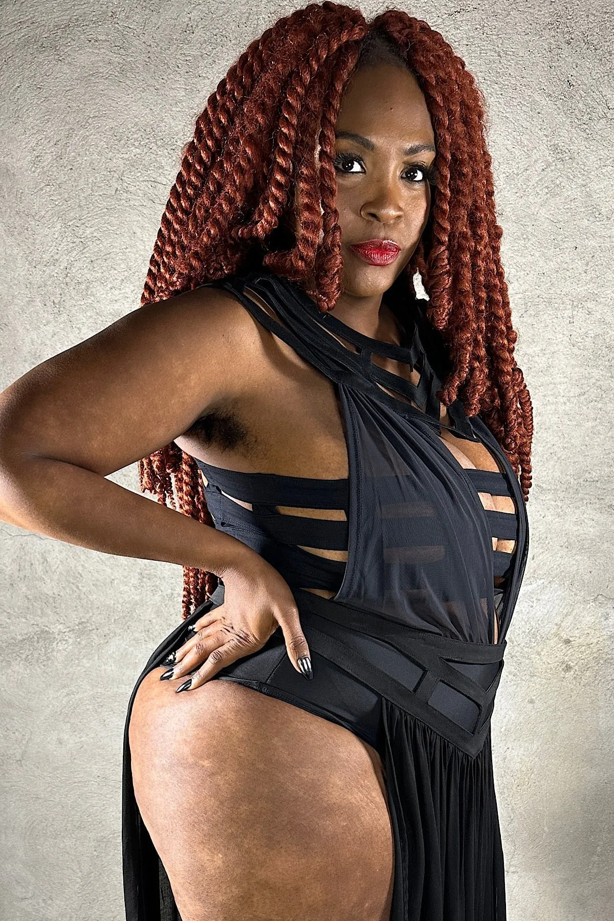 5D x Stellar Dust Hera One Piece - mesh top