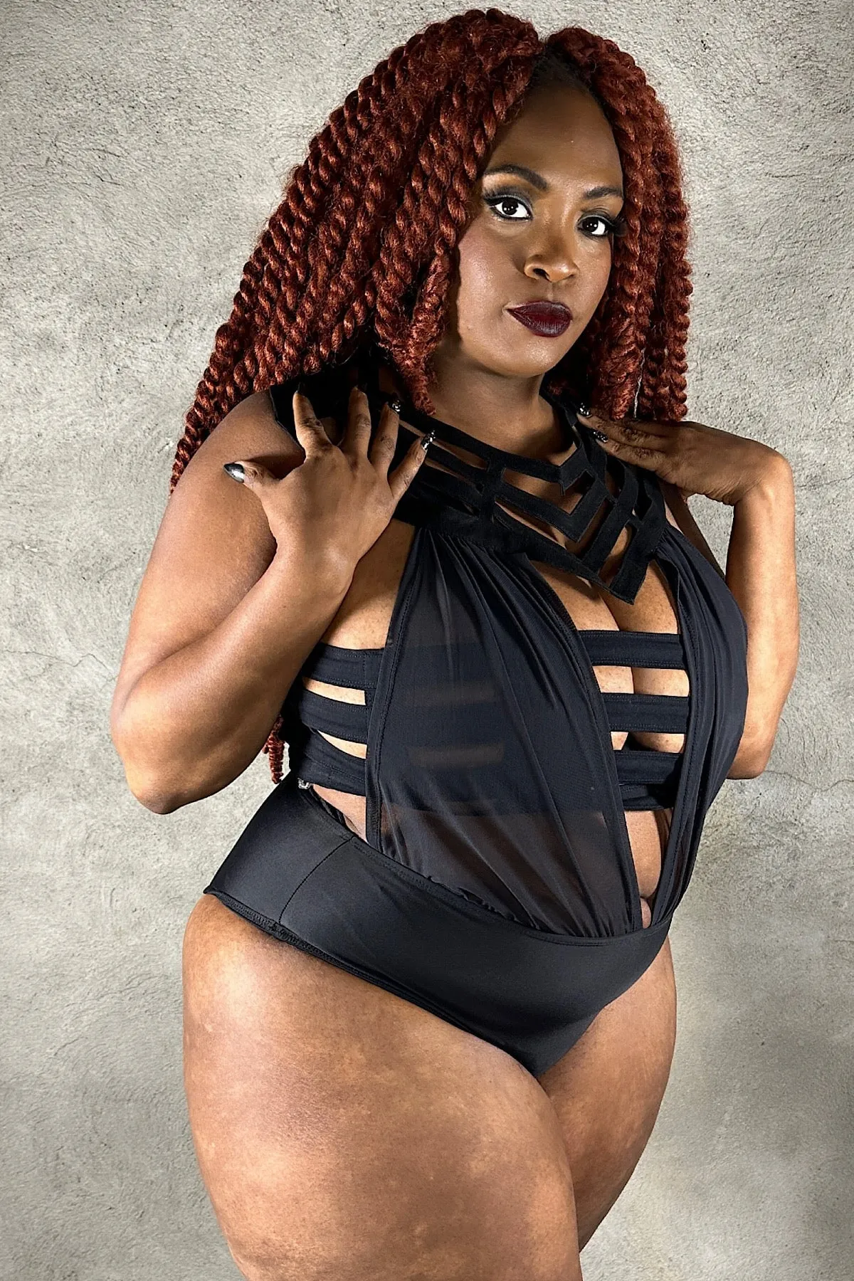 5D x Stellar Dust Hera One Piece - mesh top