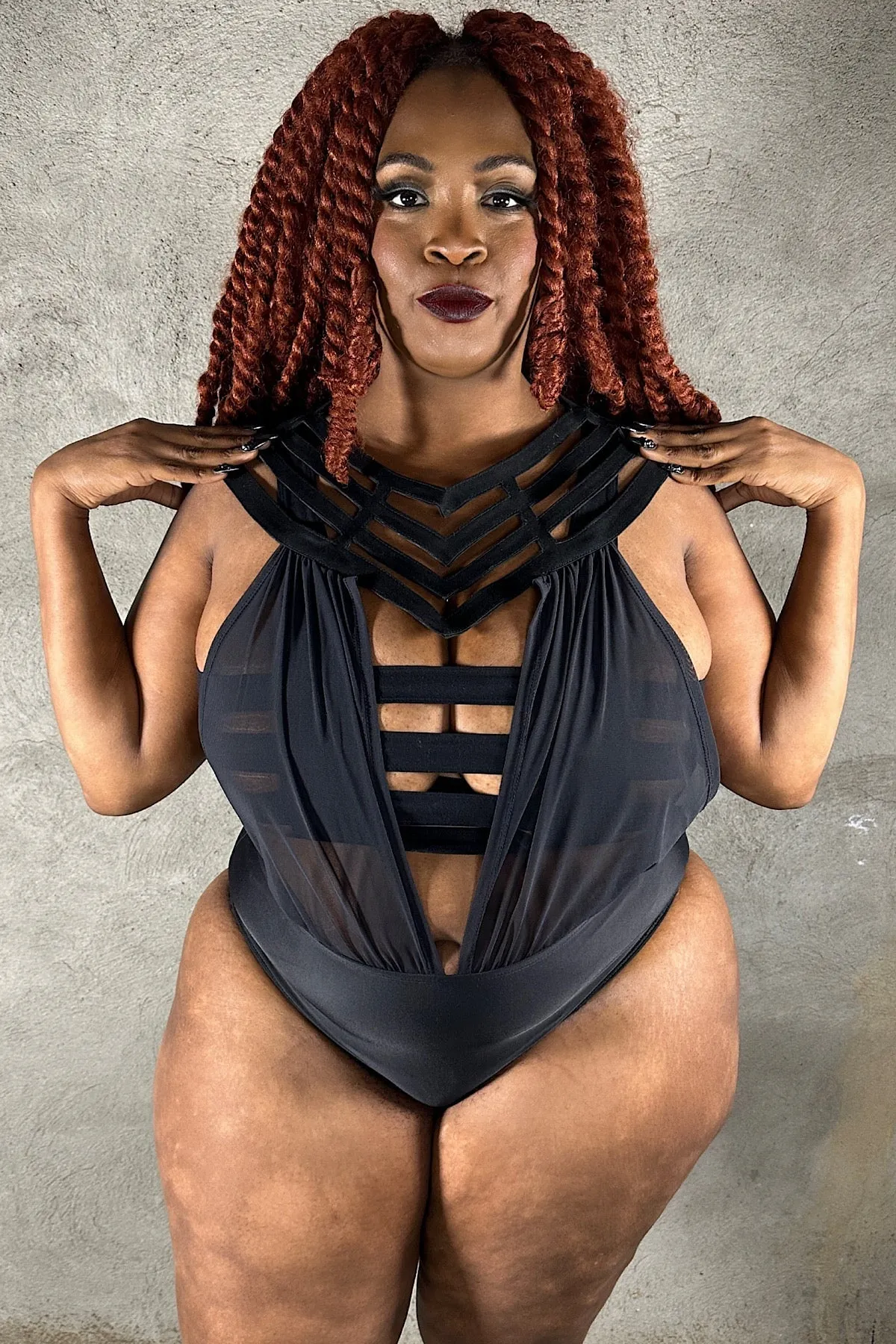 5D x Stellar Dust Hera One Piece - mesh top