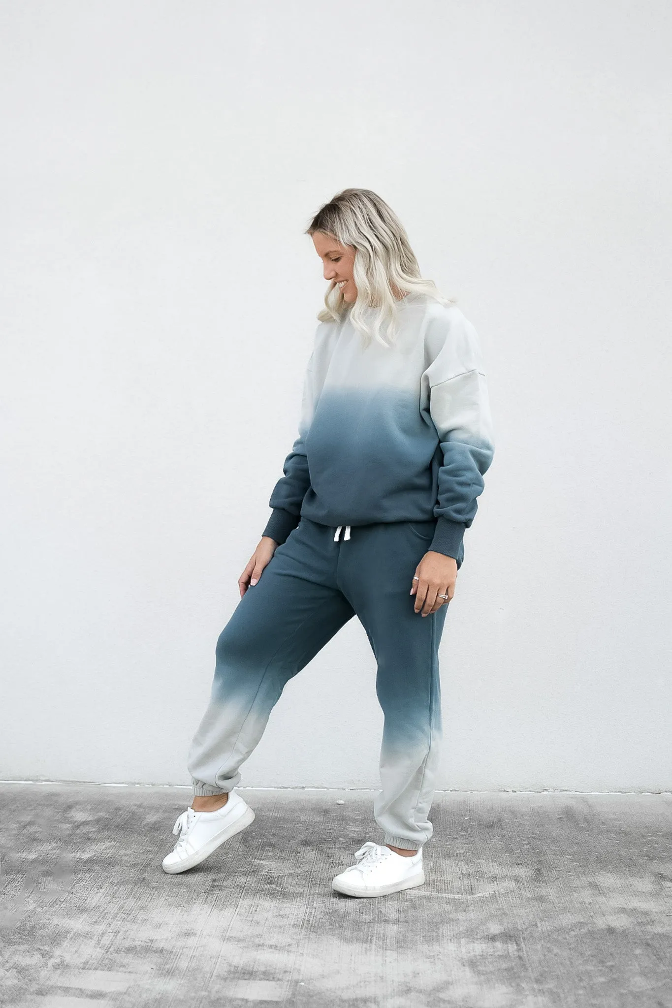 Adult Ombre Elevated Sweatpant - Night Fall