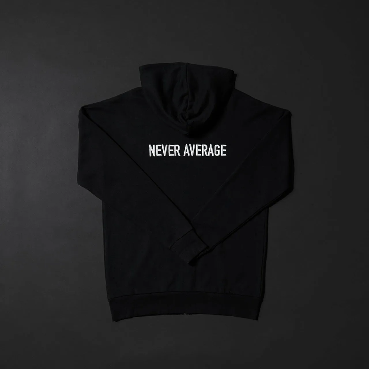 Alpha Black Zip Up Hoodie