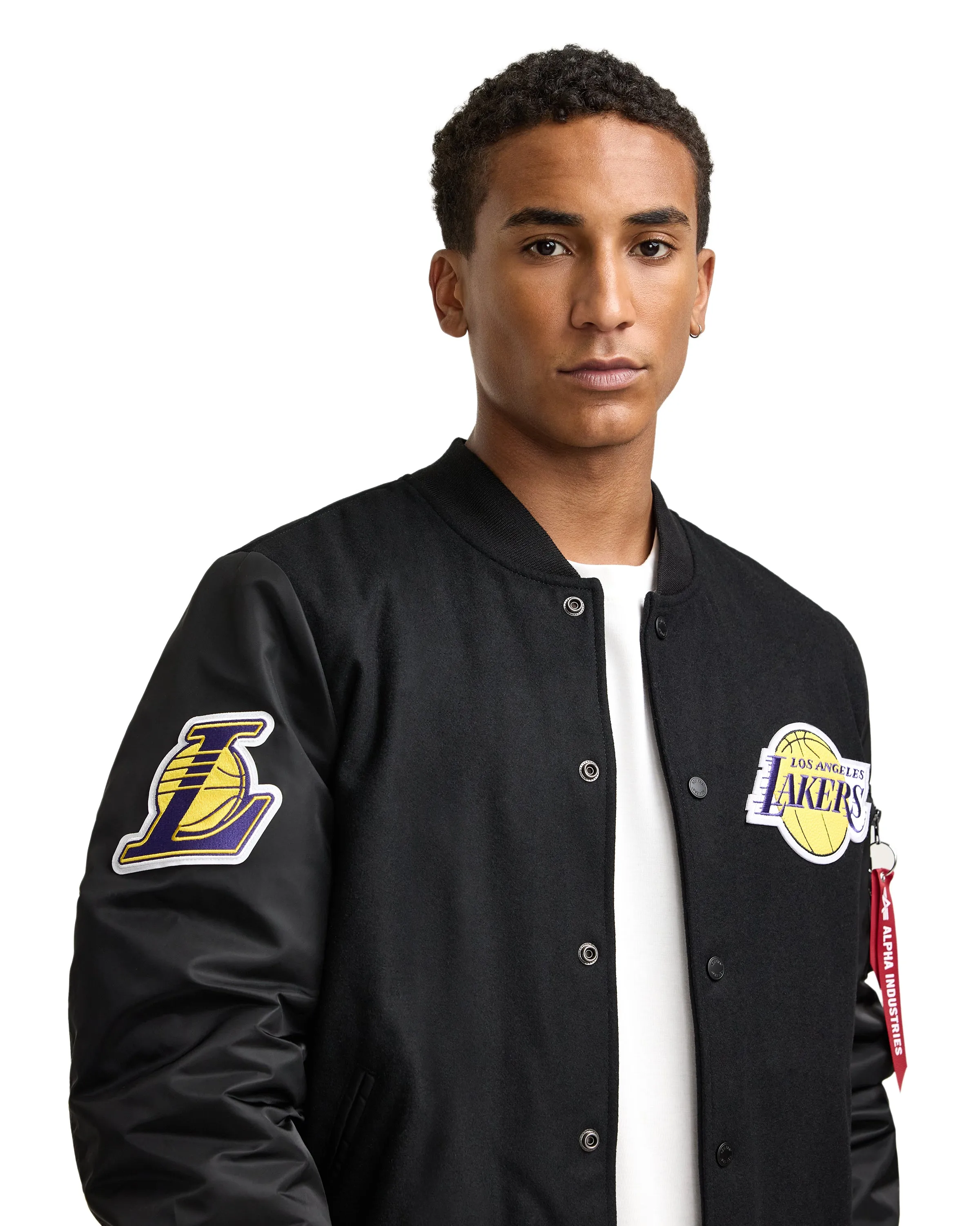 Alpha Industries x New York Knicks MA-1 Wool Varsity Jacket