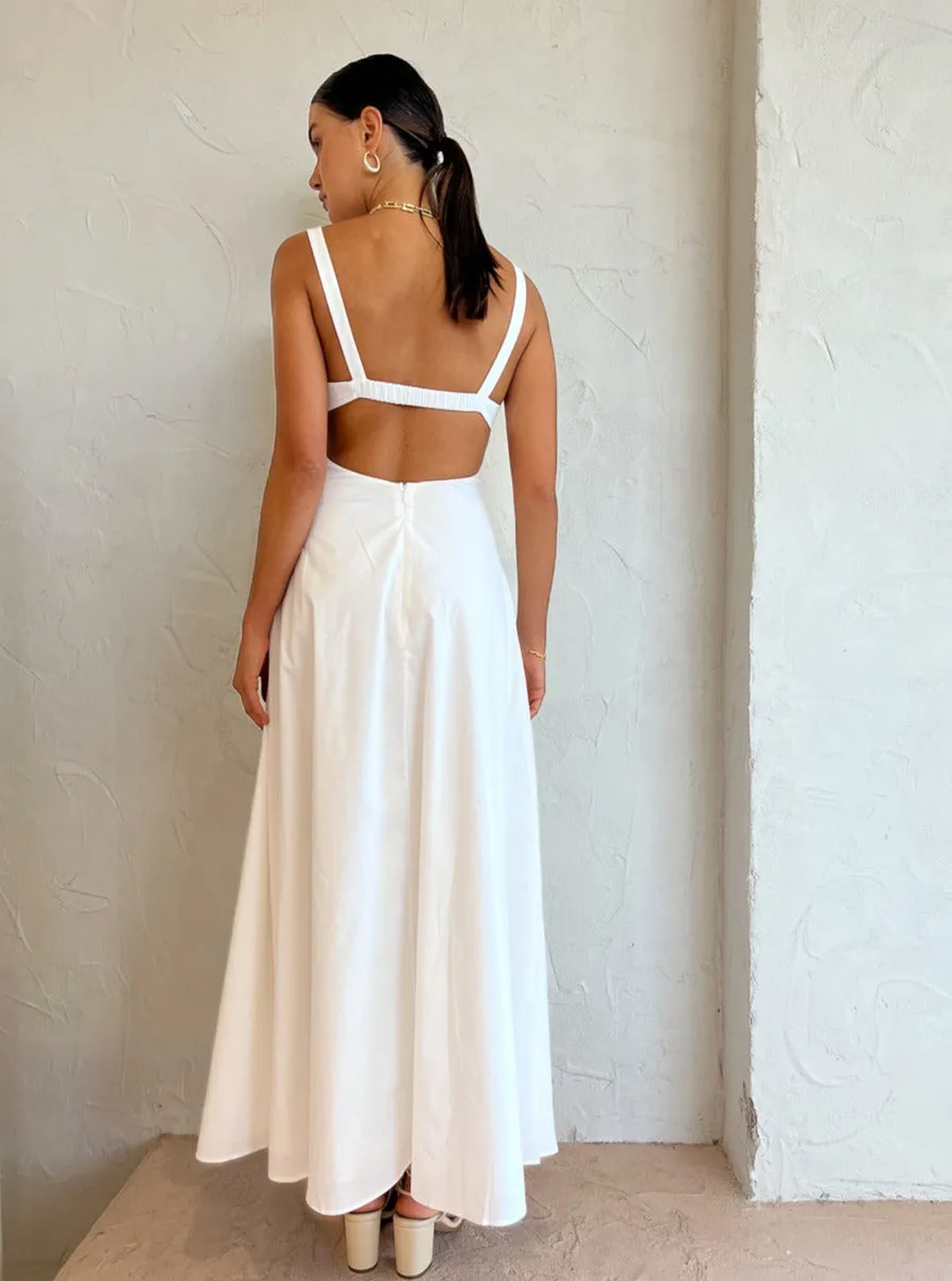 Anna Quan Heidi Dress in Swan