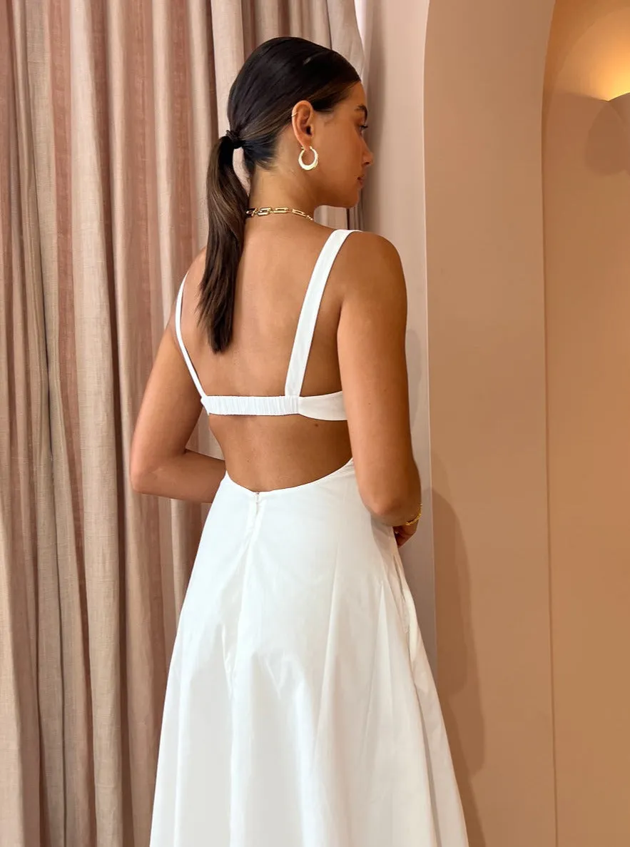 Anna Quan Heidi Dress in Swan