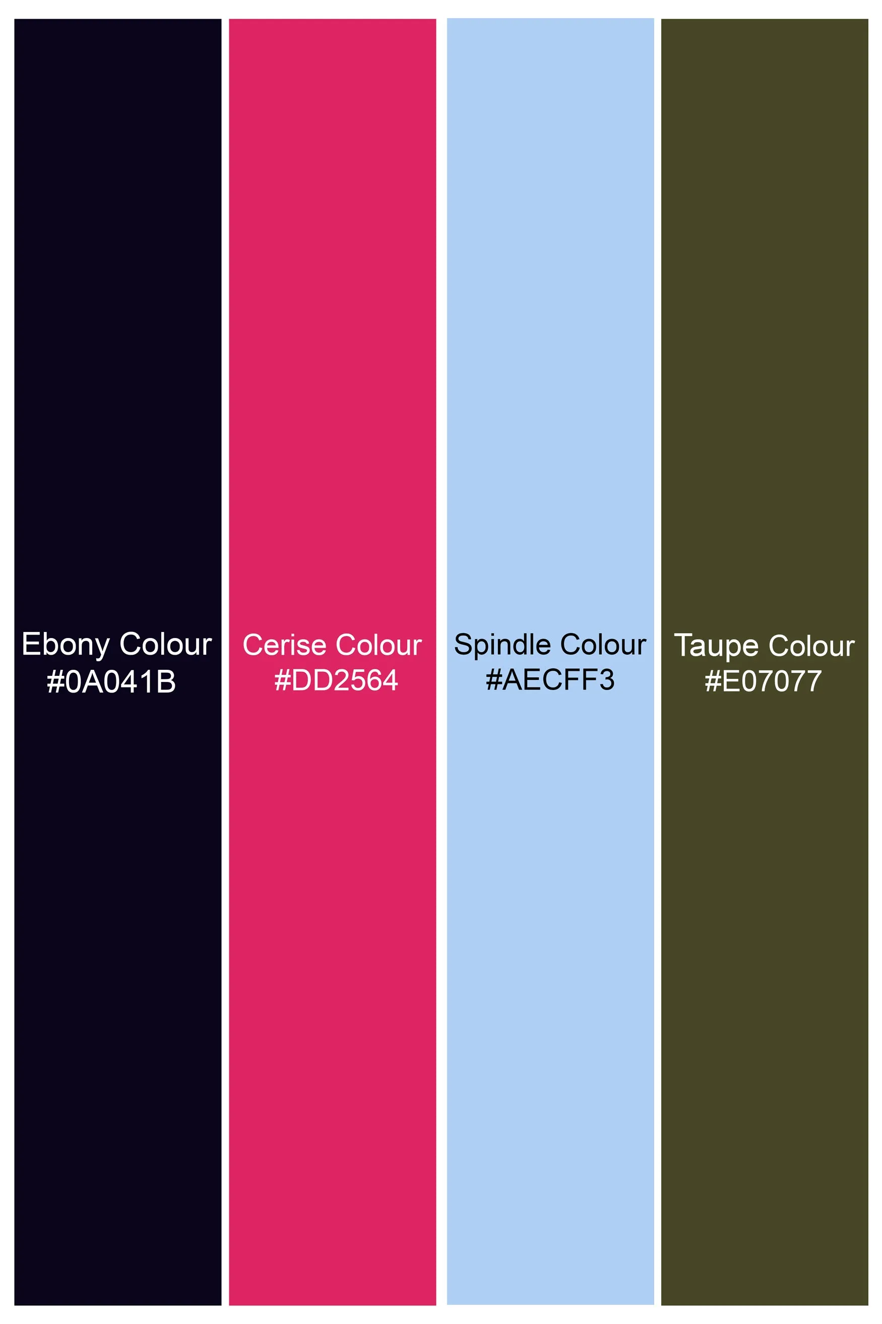 Azalea Pink Kurta with Ebony Blue and Cerise Pink Vertical Thread and Sequin Embroidered Designer Nehru Jacket
