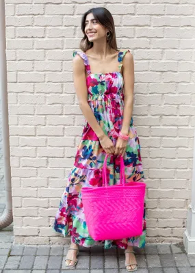 BB Dakota Vacay Bae Floral Print Maxi Dress-***FINAL SALE***