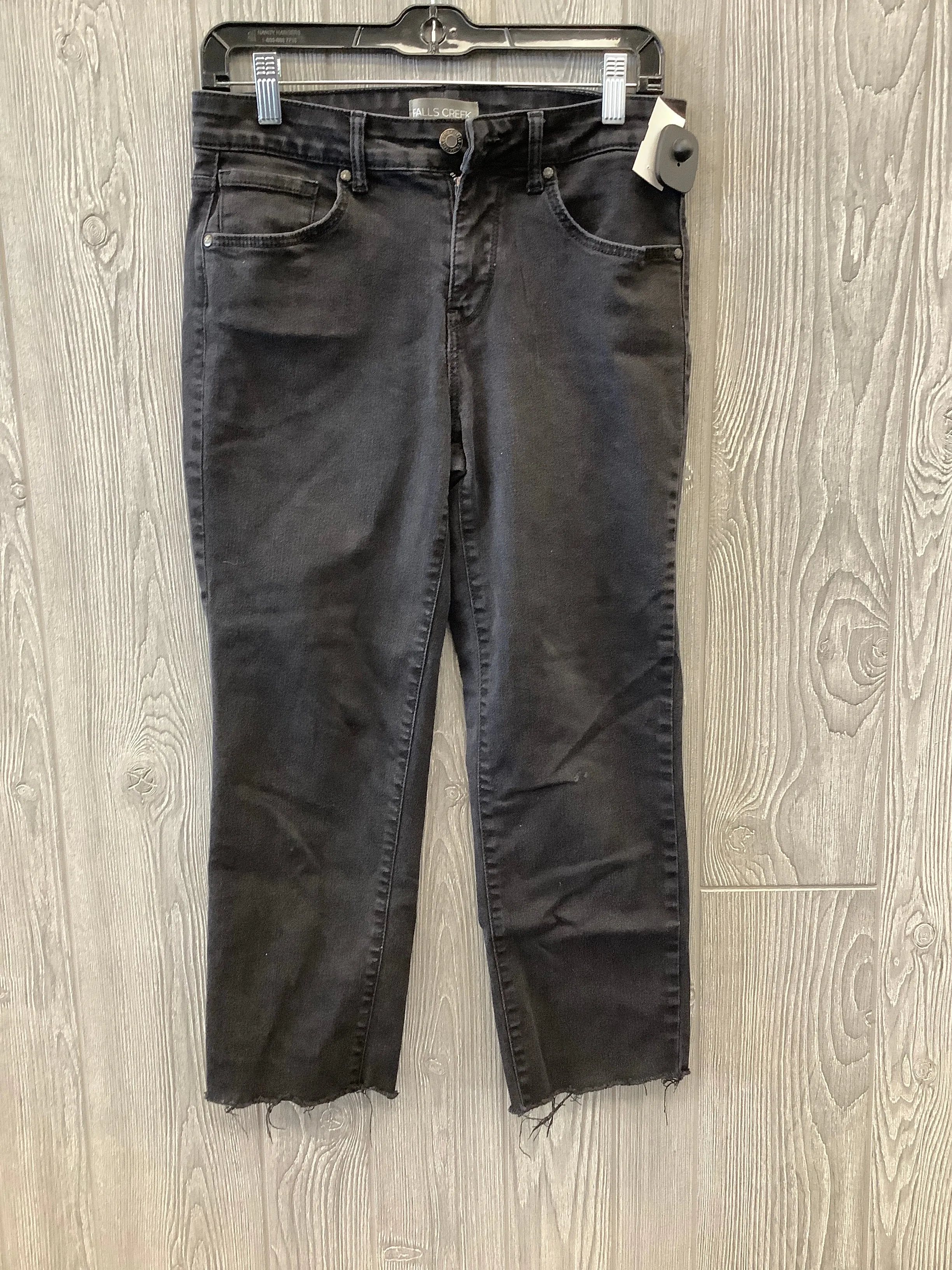 Black Jeans Straight Falls Creek, Size 6