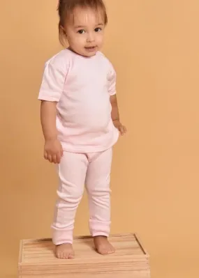 Cherry Blossom Pink Organic 2-Piece Pjs Set