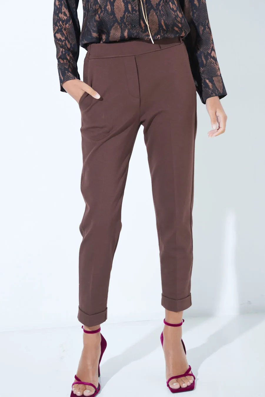 Classic tailored ankle pants wholesale