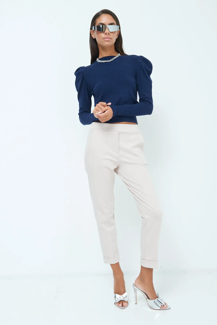Classic tailored ankle pants wholesale