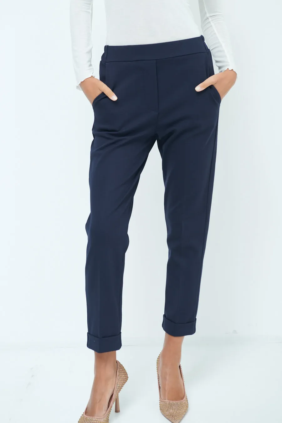 Classic tailored ankle pants wholesale