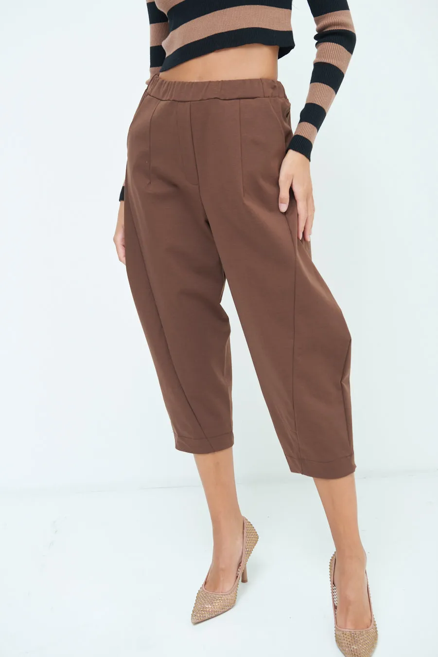 Cropped balloon pants wholesale