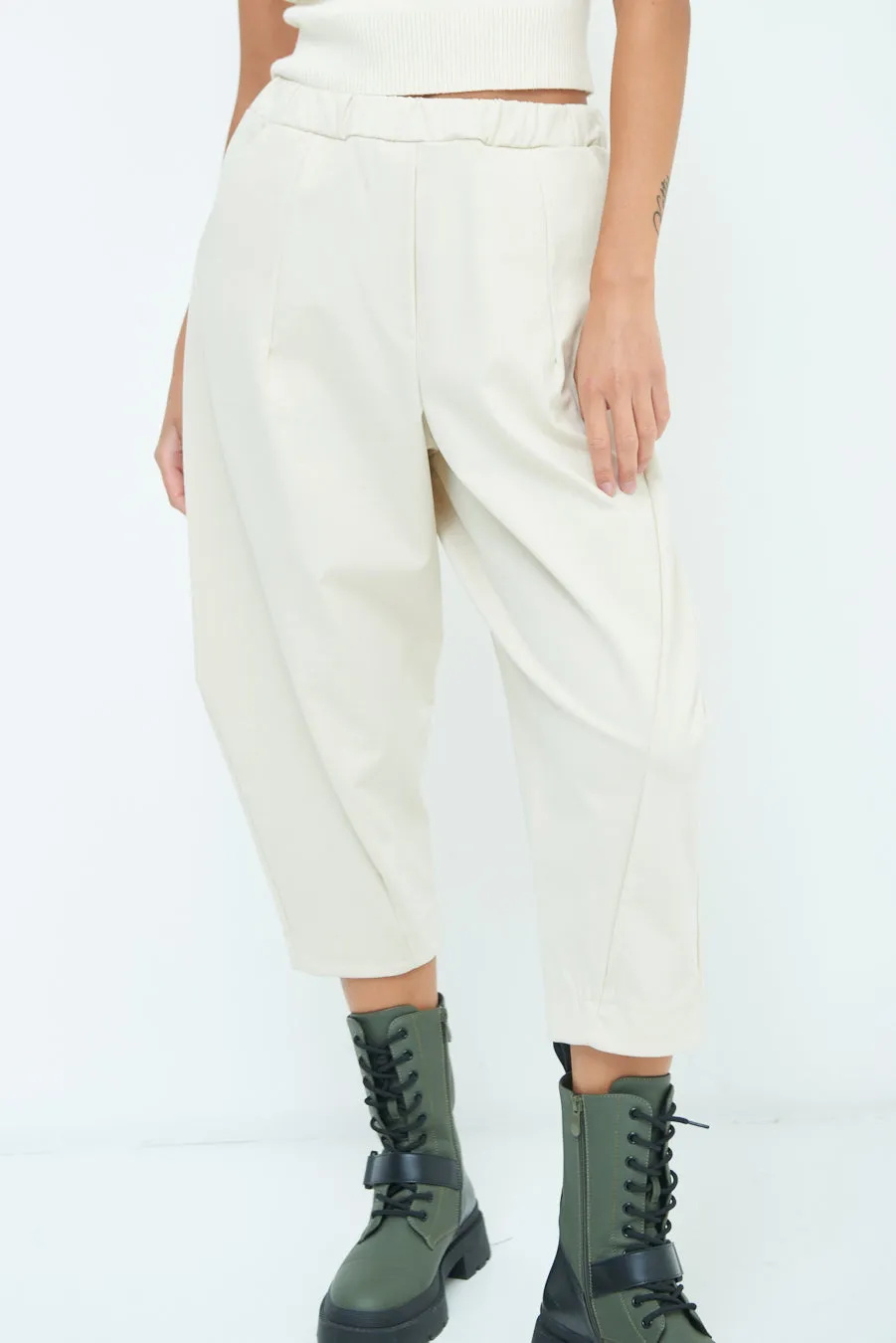 Cropped balloon pants wholesale