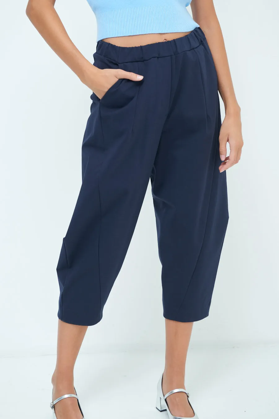 Cropped balloon pants wholesale