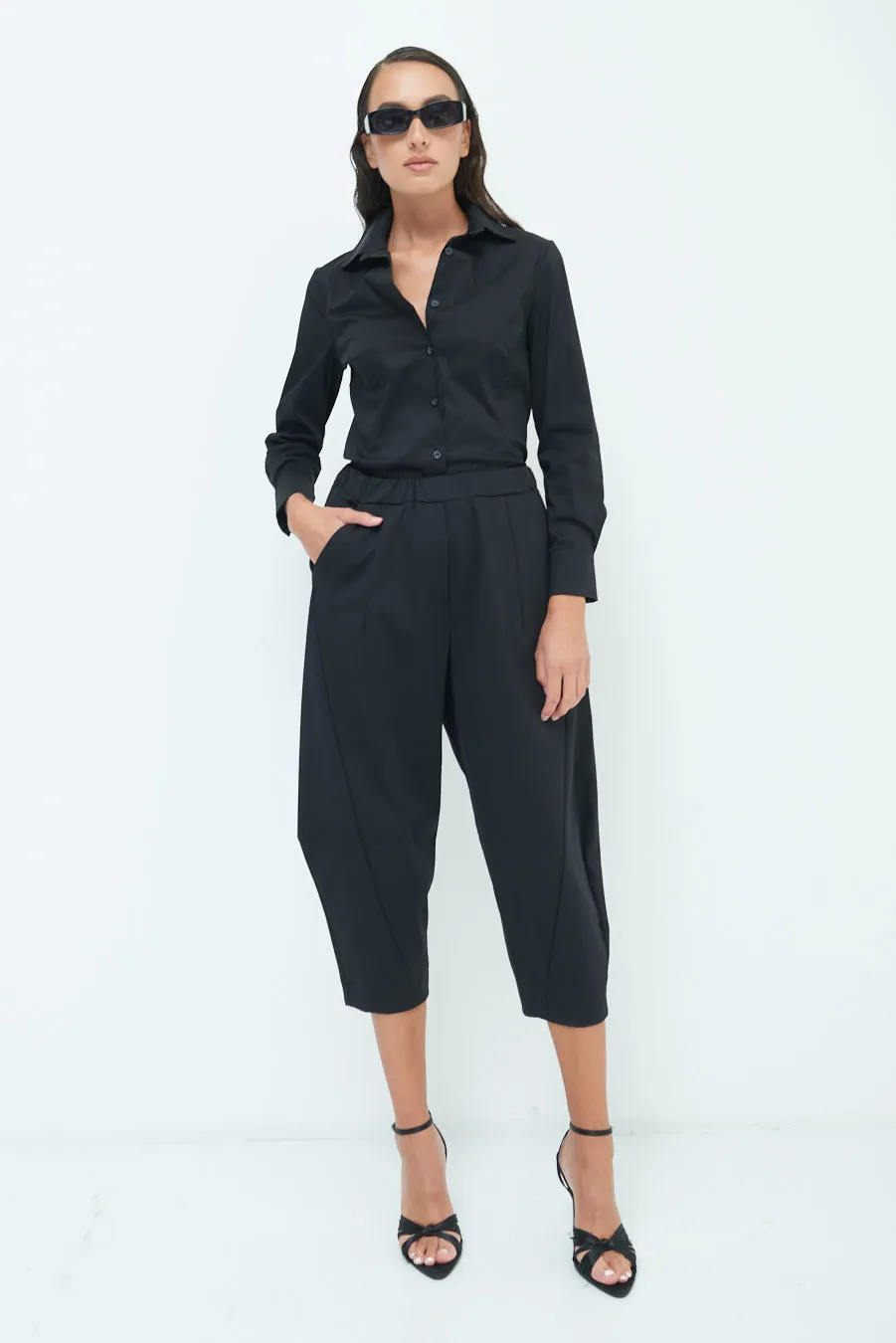 Cropped balloon pants wholesale
