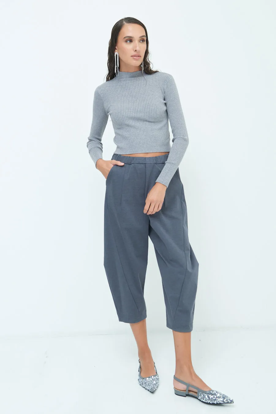 Cropped balloon pants wholesale