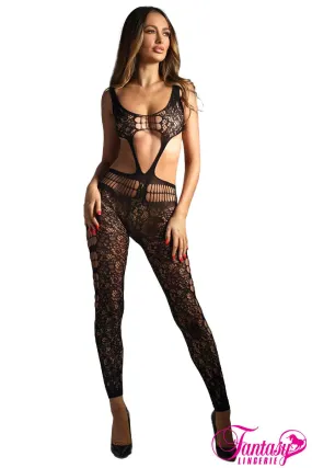 Cutout Middle Bodystocking