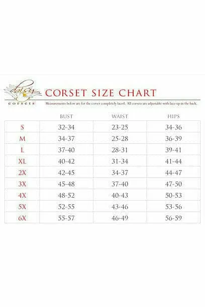 Deluxe Purple Patent & Fishnet Underbust Corset