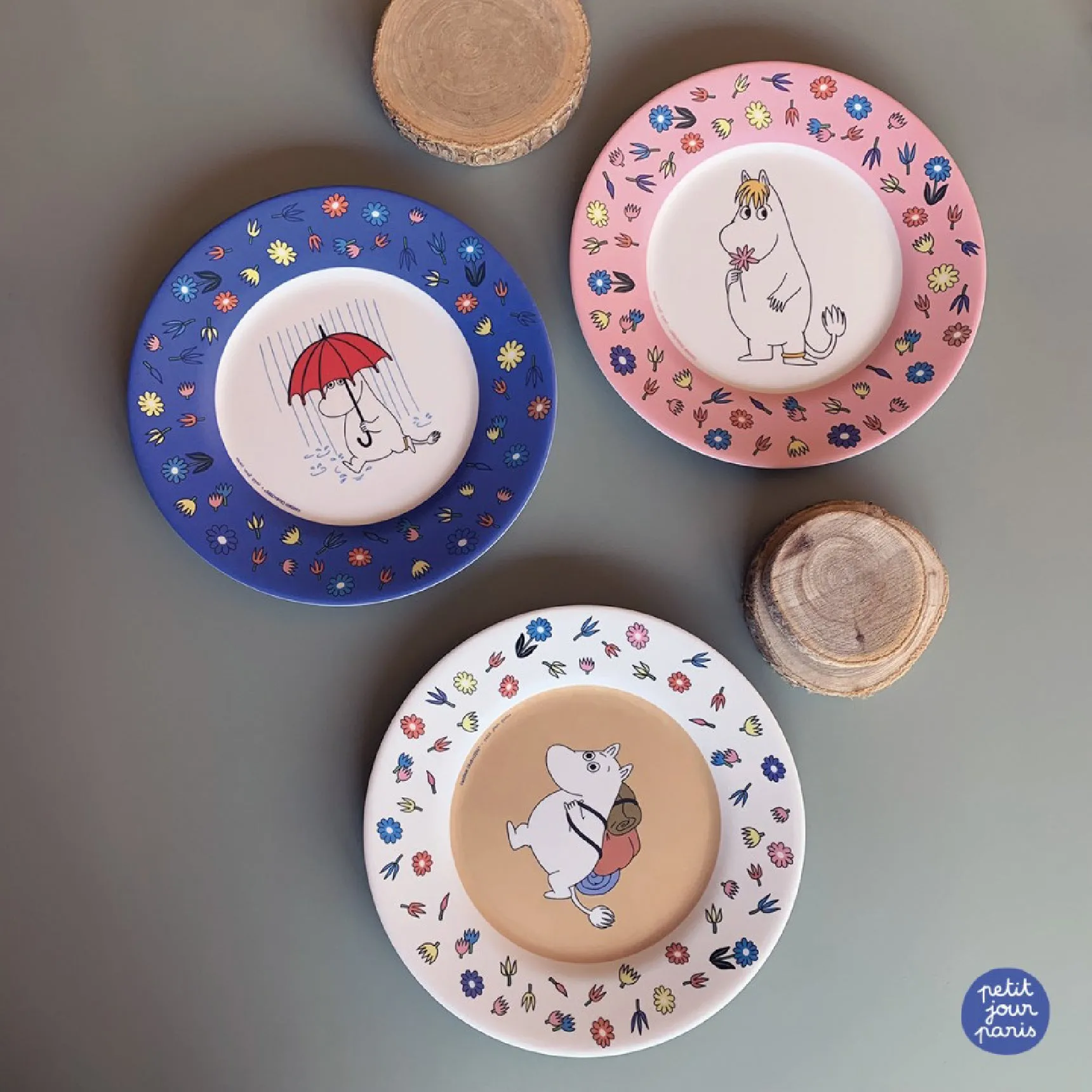 Dessert Plate Snorkmaiden Pink