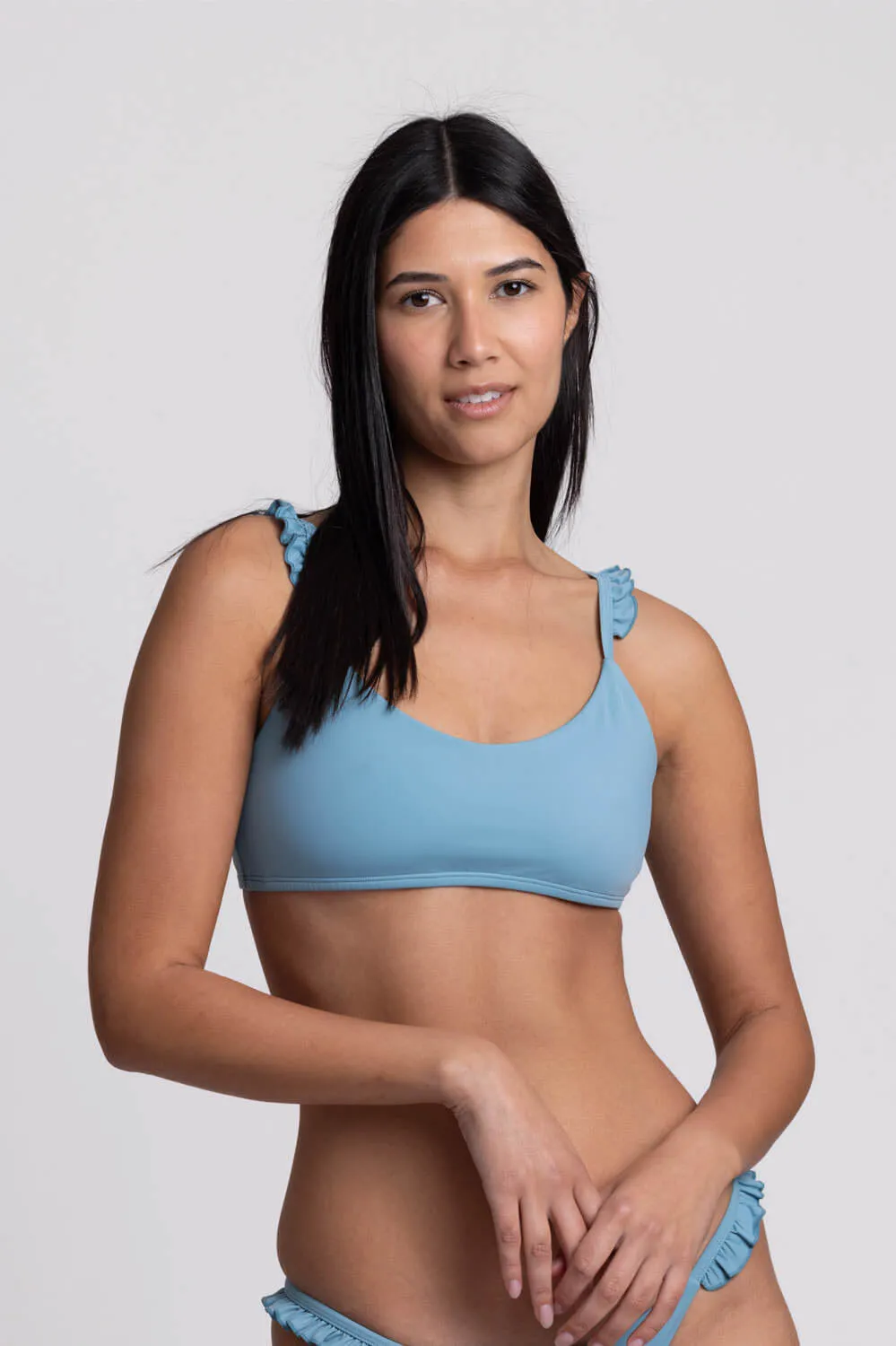 Donna Bikini Top - Bluebell