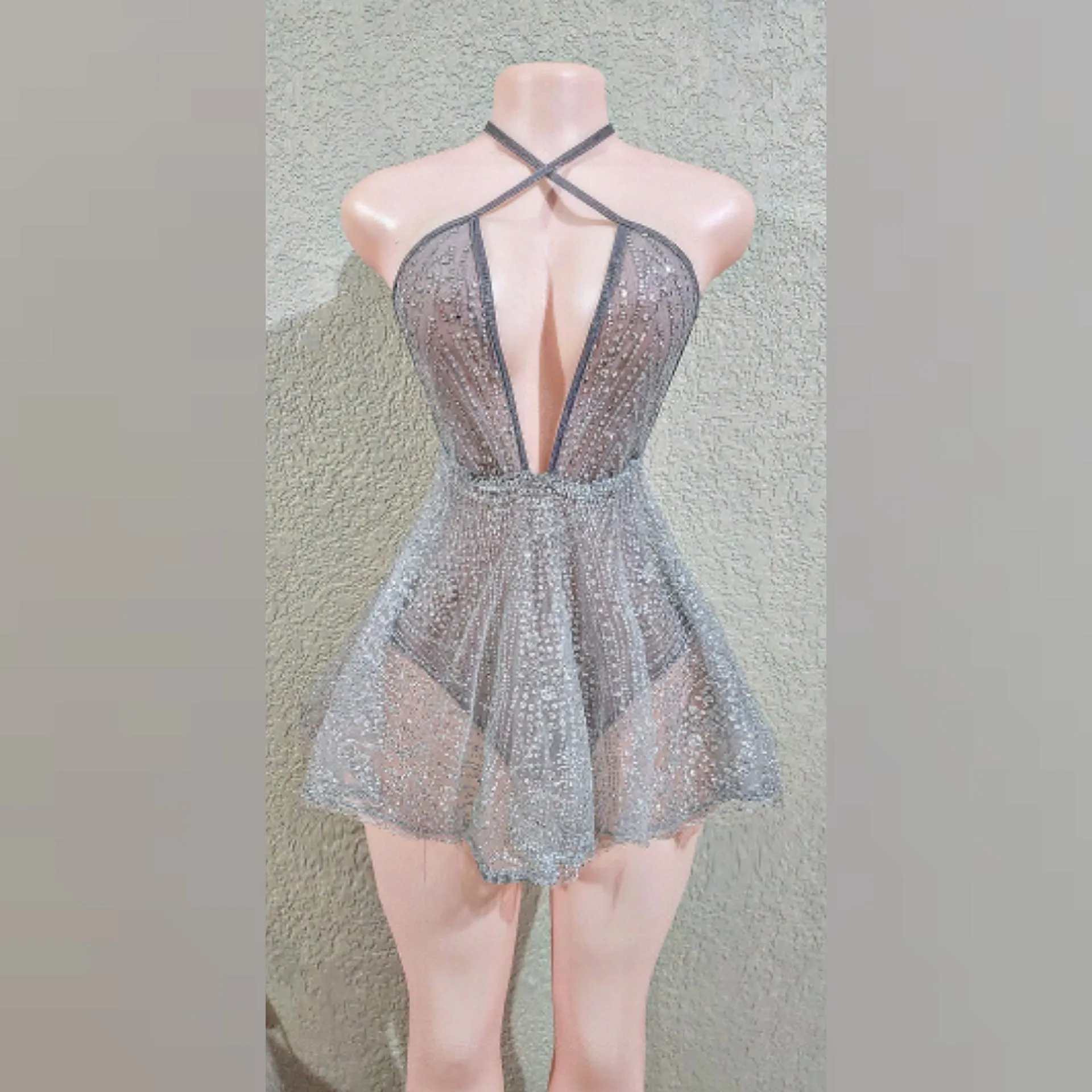 Elisa mini skater dress