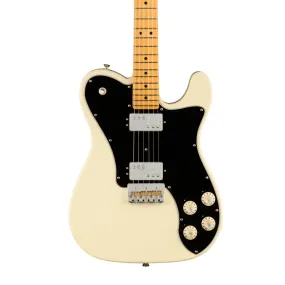 Fender 011-3962-705 American Professional II Telecaster Deluxe Olympic White Electric Guitar