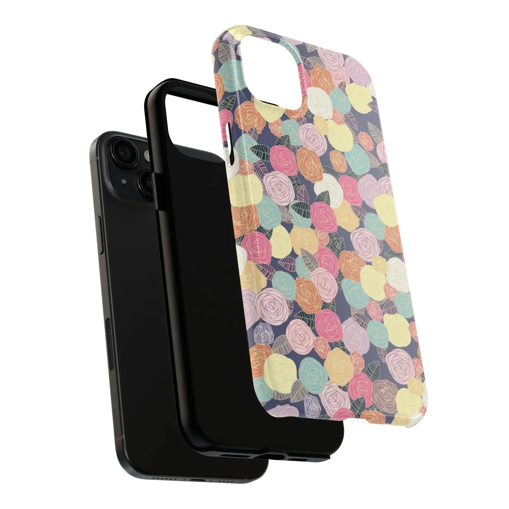 Field of Roses | Navy Floral Case