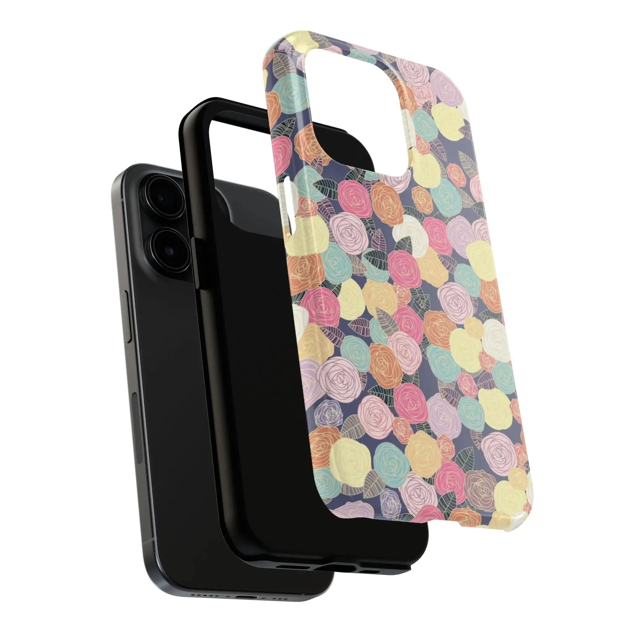 Field of Roses | Navy Floral Case
