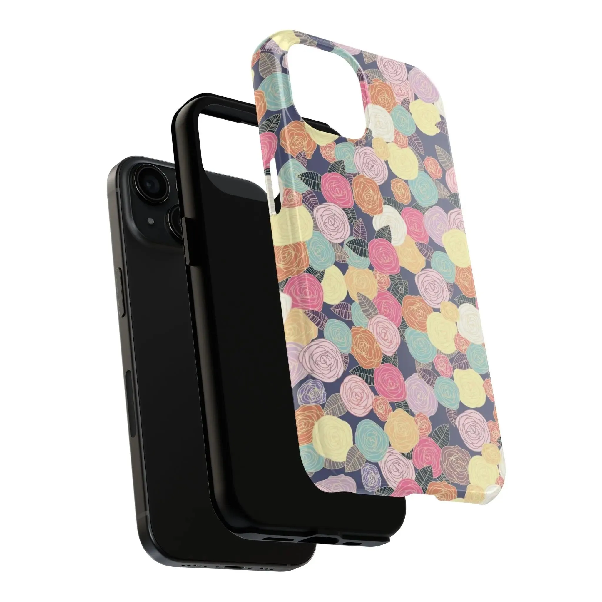 Field of Roses | Navy Floral Case
