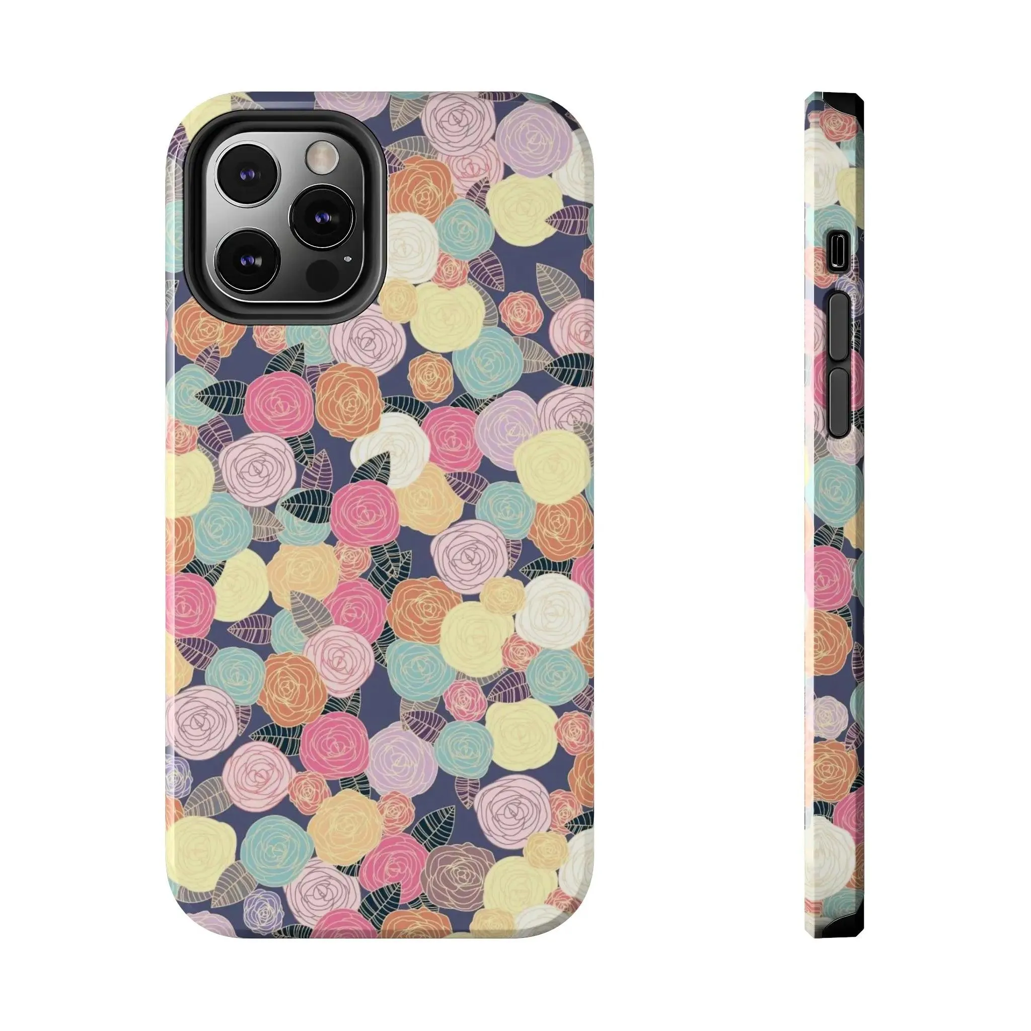 Field of Roses | Navy Floral Case
