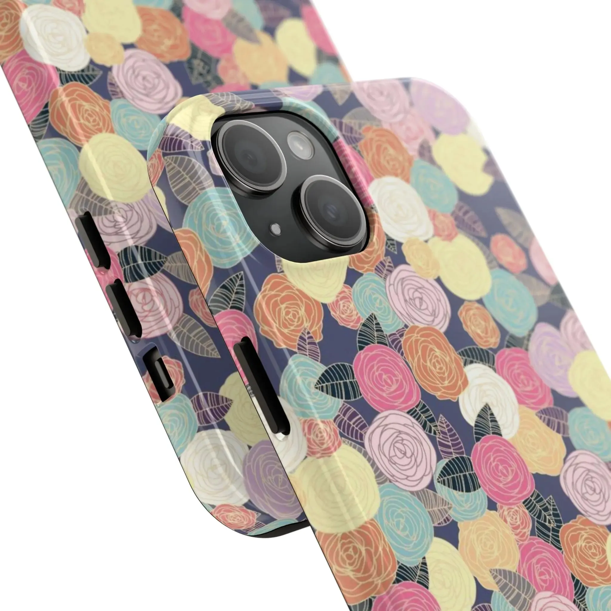 Field of Roses | Navy Floral Case