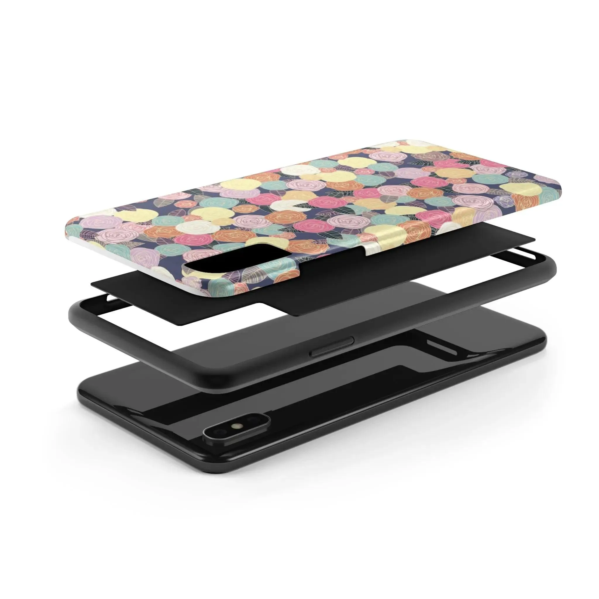 Field of Roses | Navy Floral Case