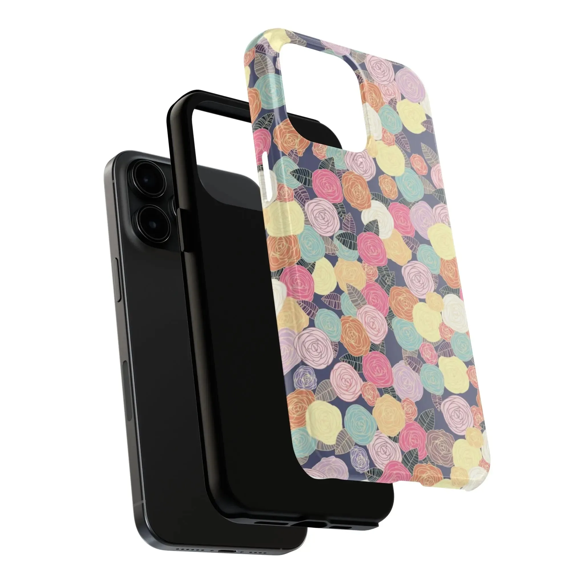 Field of Roses | Navy Floral Case