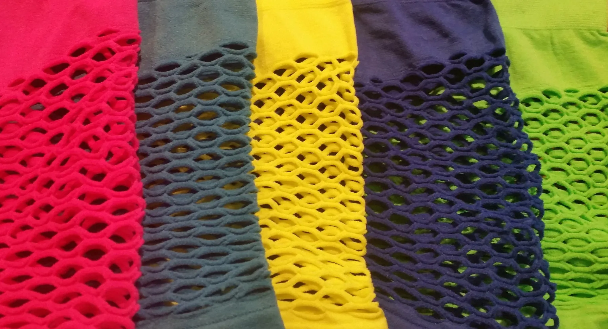 Fishnet Thighs Seamless BoyLeg Panties