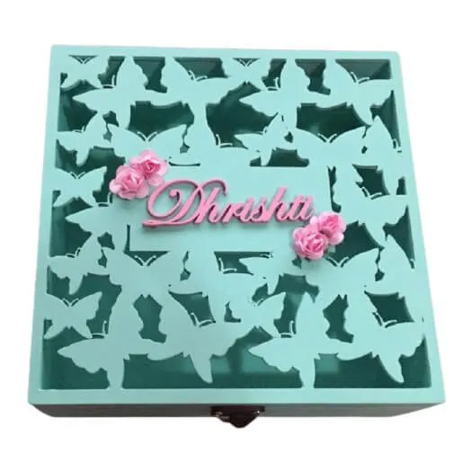 Flutter Butterfly Keepsake Storage Box