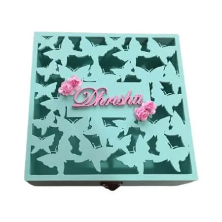 Flutter Butterfly Keepsake Storage Box