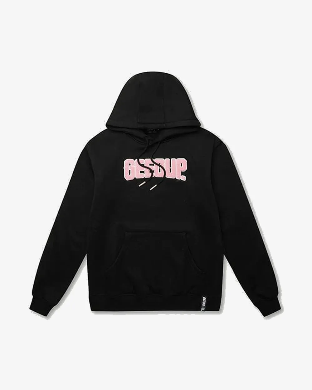 GEEDUP PLAY FOR KEEPS HOODIE BLACK PINK