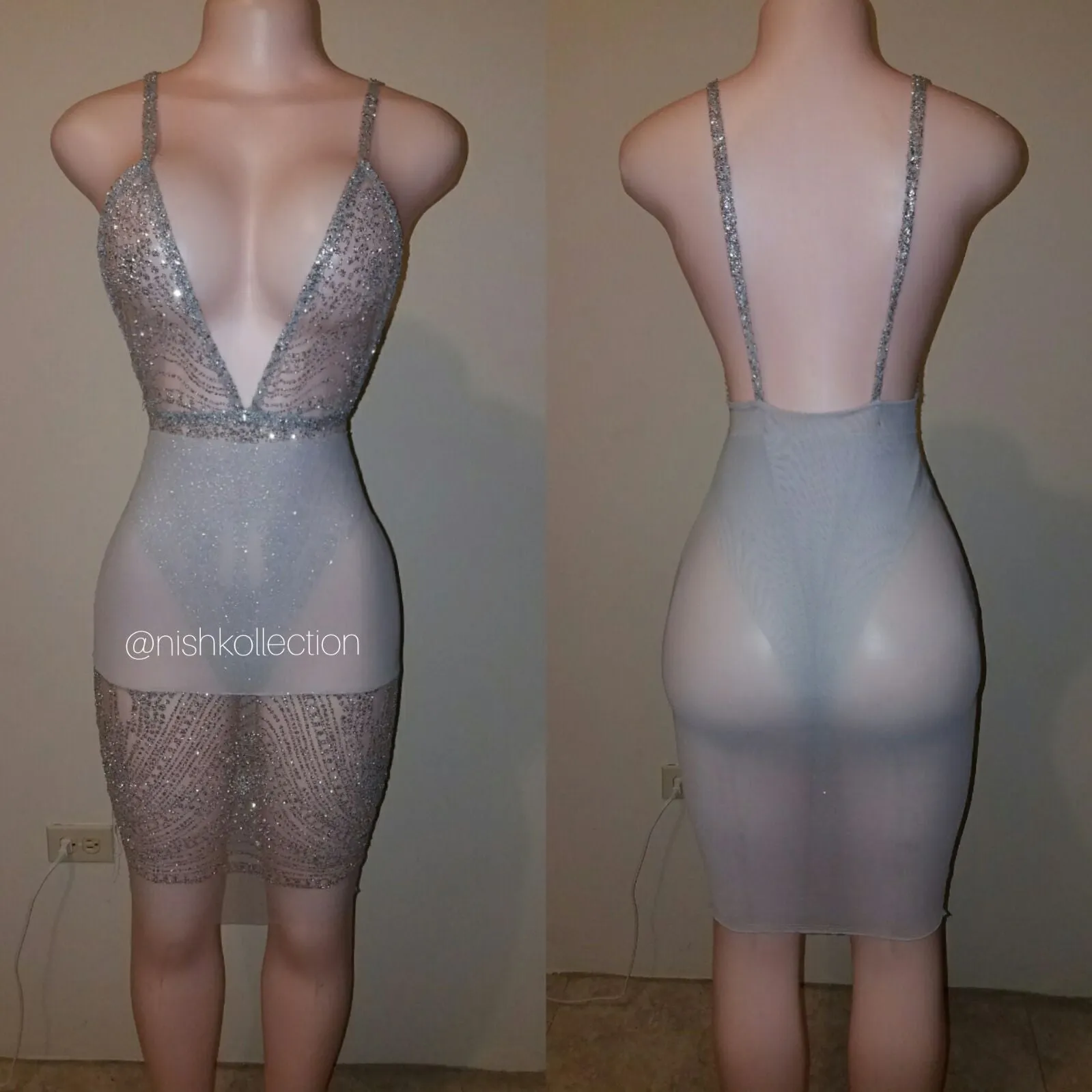Gem Glitter Shimmer Mia Allele Dress