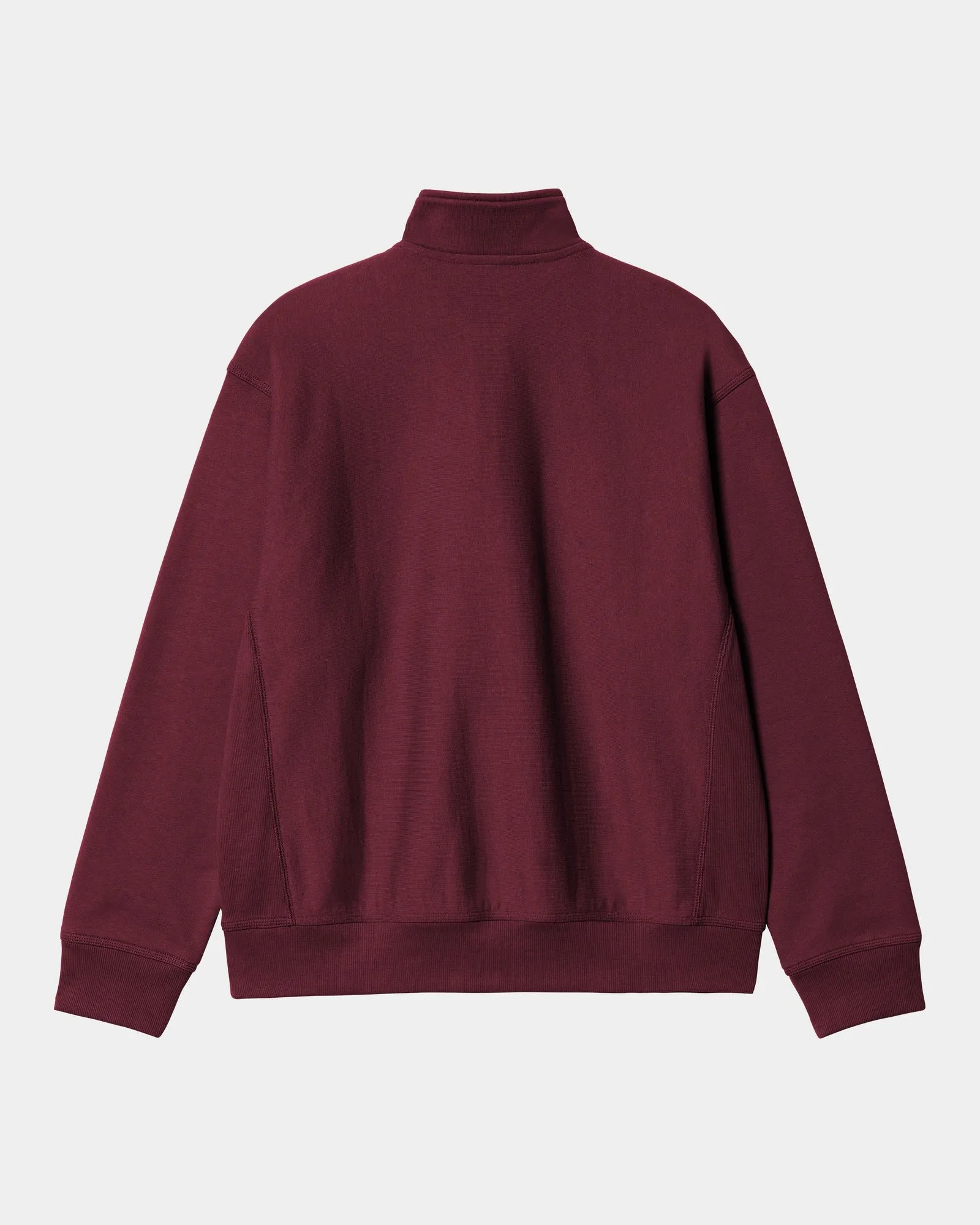 Half Zip American Script Sweatshirt | Malbec