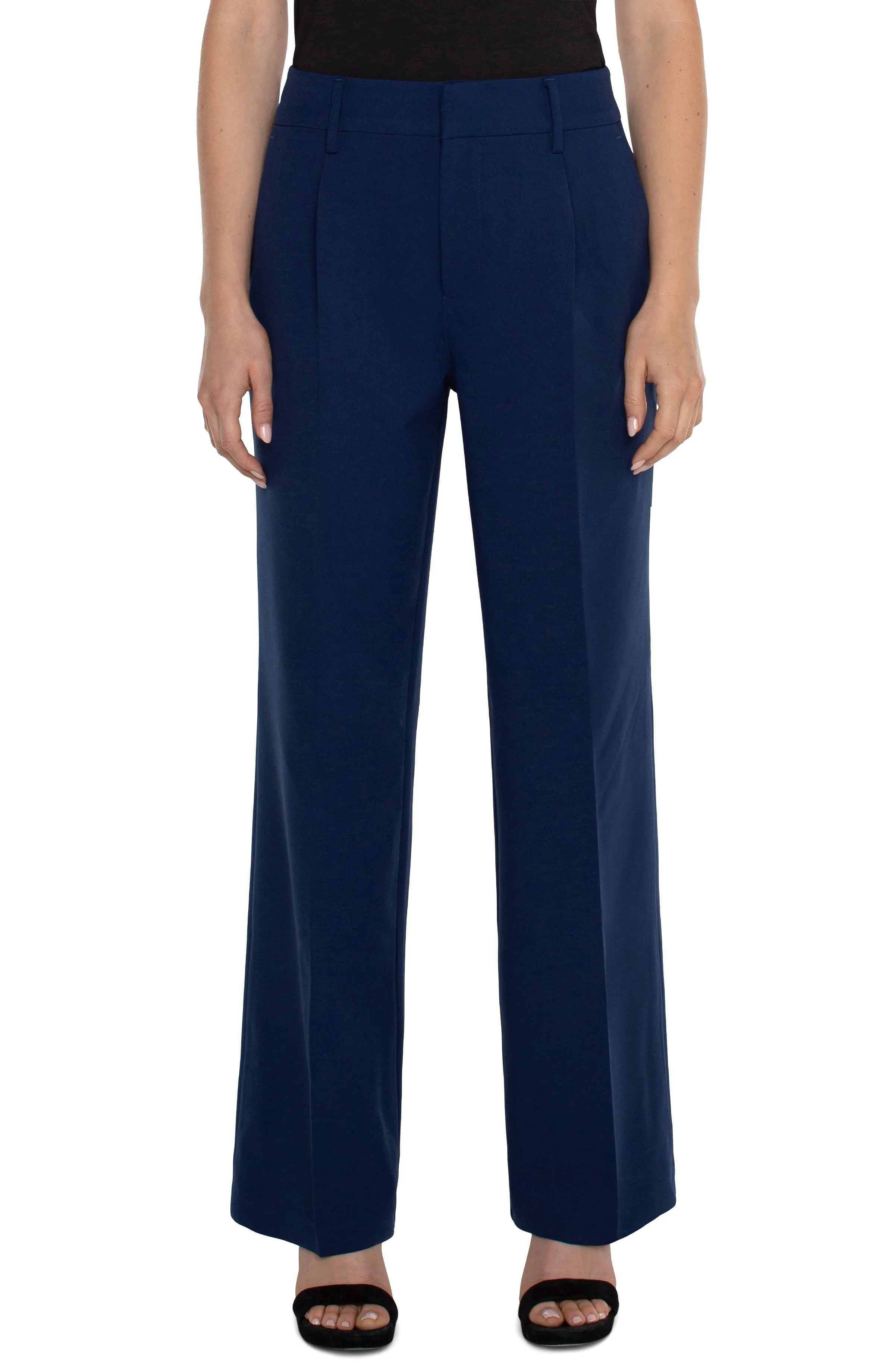 HI-RISE PLEATED TROUSER