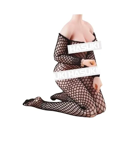 HiPlay Hasuki Collectible Action Figure's Clothes: Fishnet Bodysuit for 1:12 Scale Flexible Figure SE0401