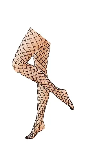 HiPlay Hasuki Collectible Action Figure's Clothes: Shereo Fishnet Pantyhose Seamless Stockings for 1:6 Scale Flexible Figure