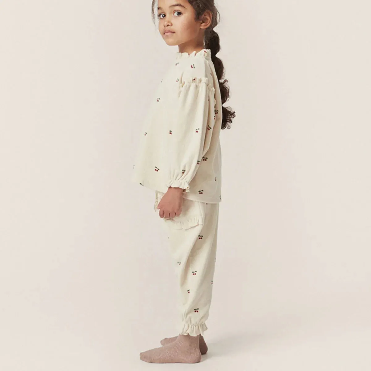 Itty Cherry Frilly Pants