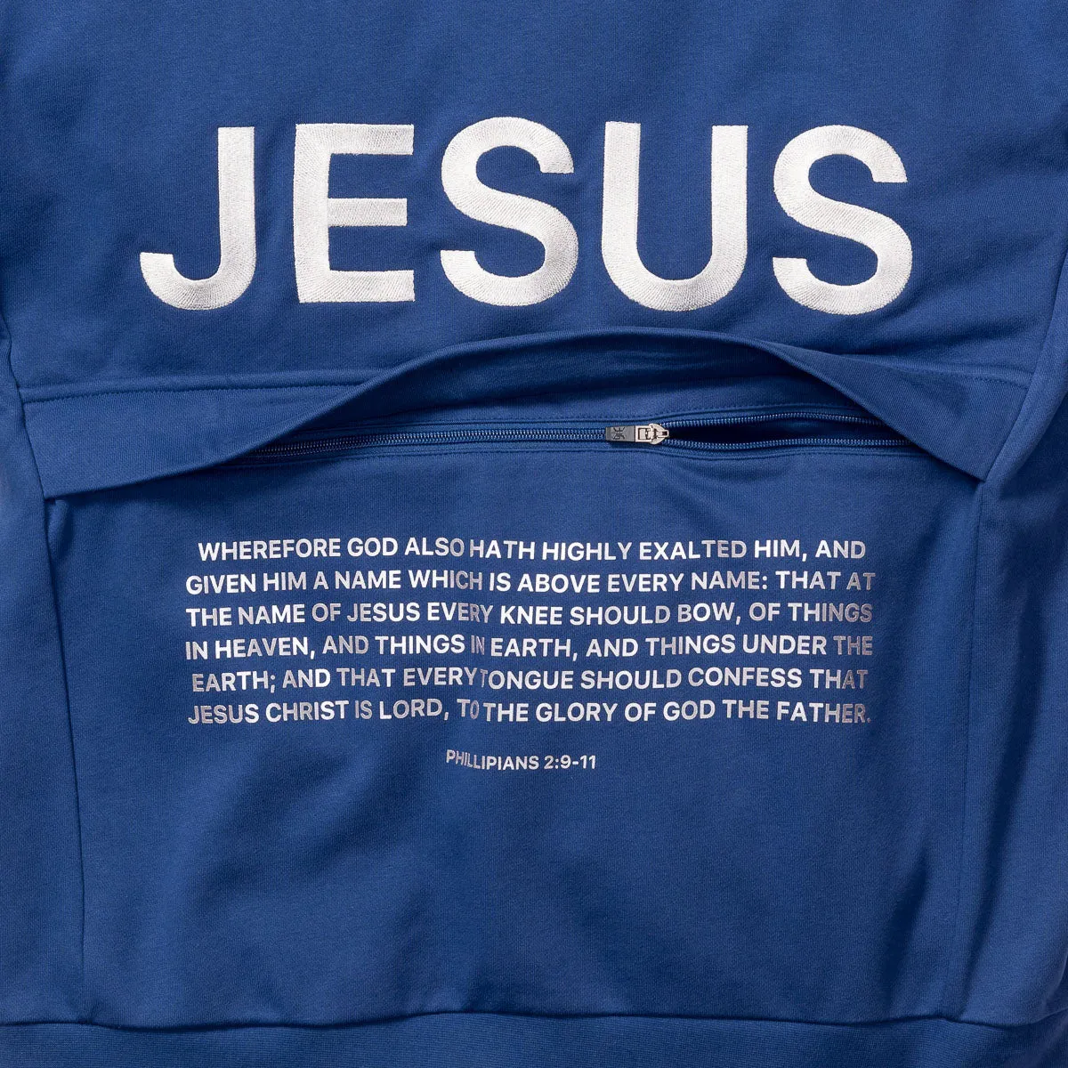 Jesus Hoodie - LaGrande Blue