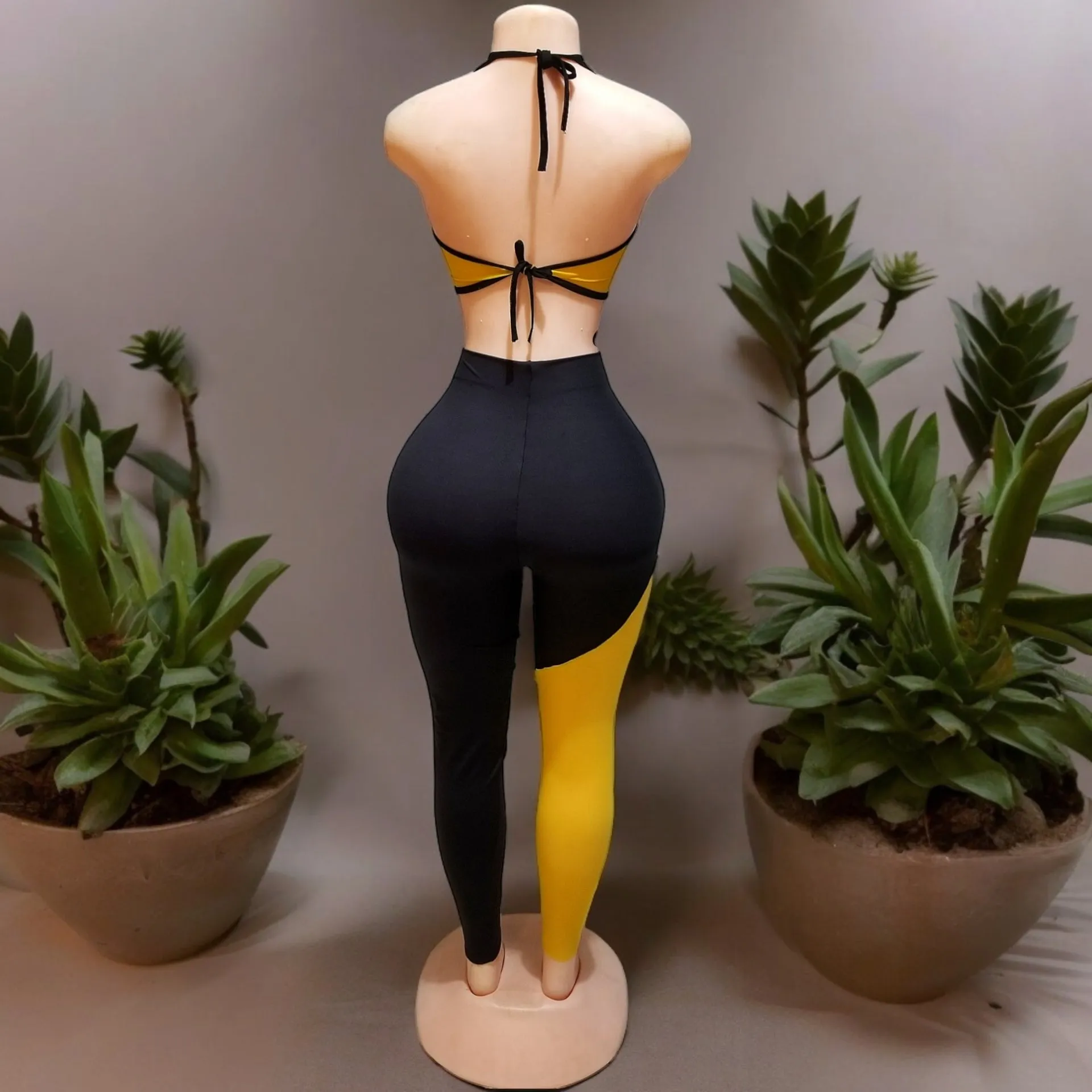 Kodak two piece crop top and leggings