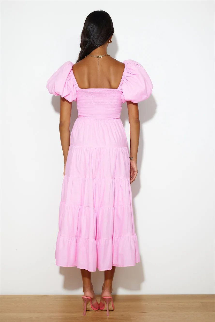 Lover Girl Maxi Dress Pink