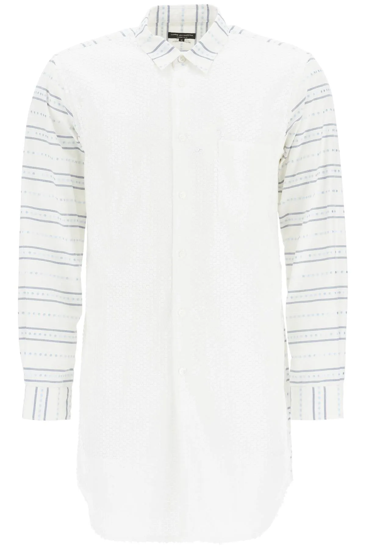 MAXI JACQUARD SHIRT WITH